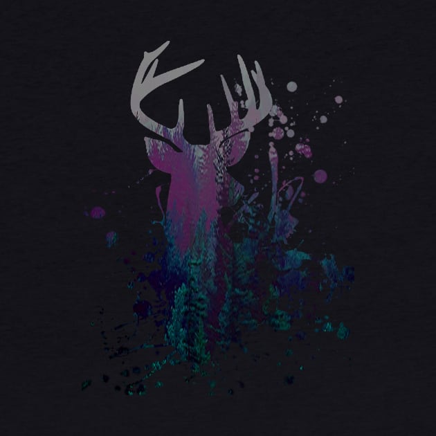 Ink Deer by WisperzWaltz